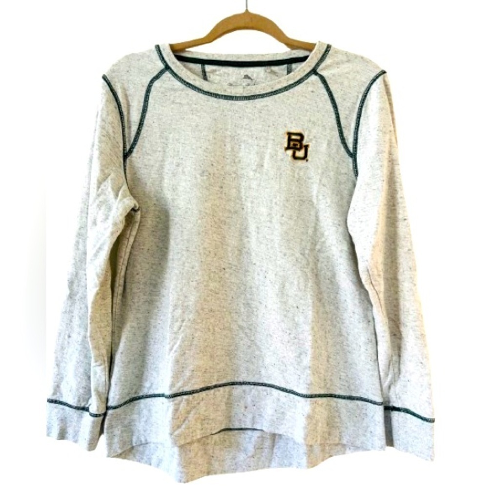 Tommy Bahama Collegiate Baylor University Varsity Crewneck Shirt. Size M